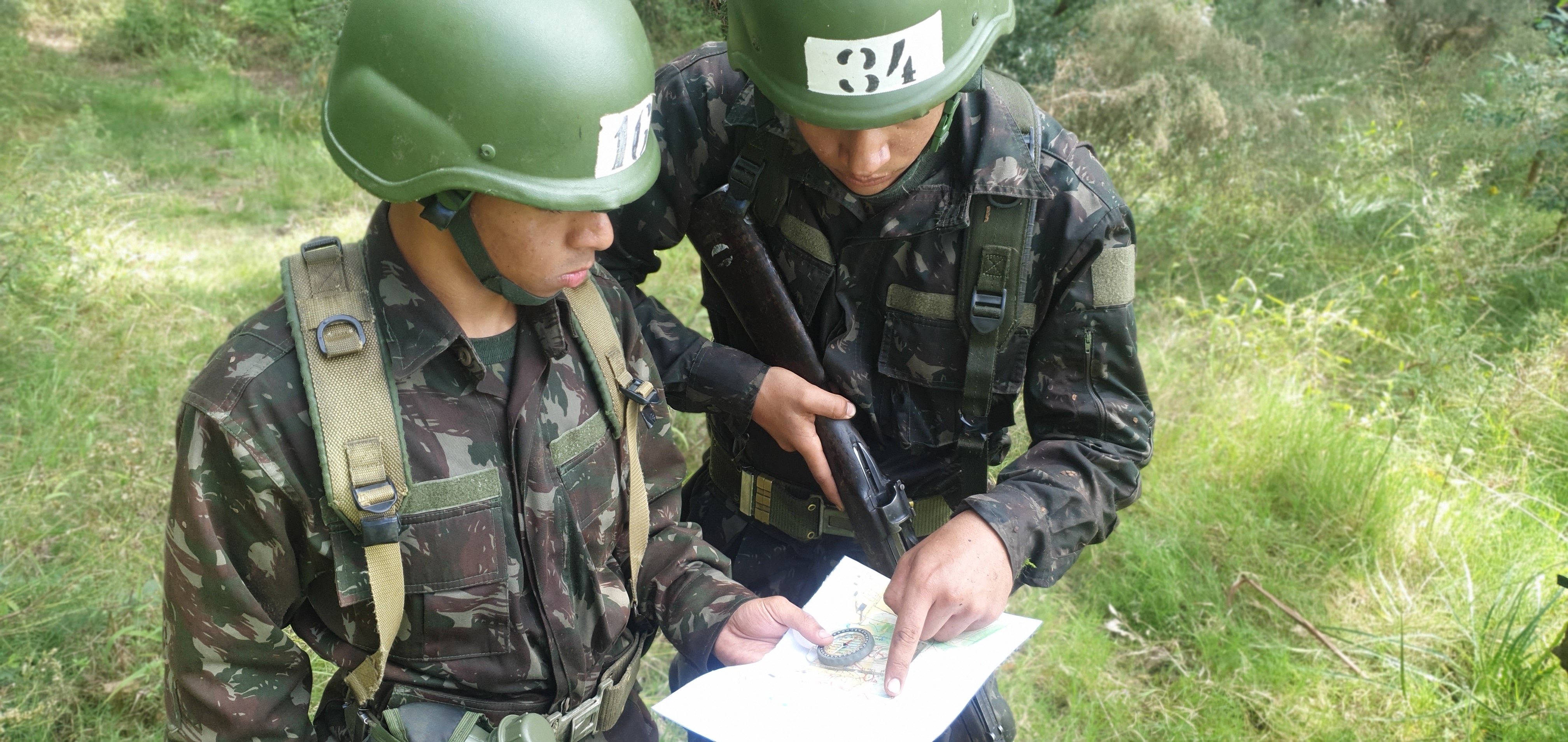 Esquadrão de Comando da 3ª Brigada de Cavalaria Mecanizada e 3º Pelotão de Polícia do Exército Mecanizado realizam o Dia Verde